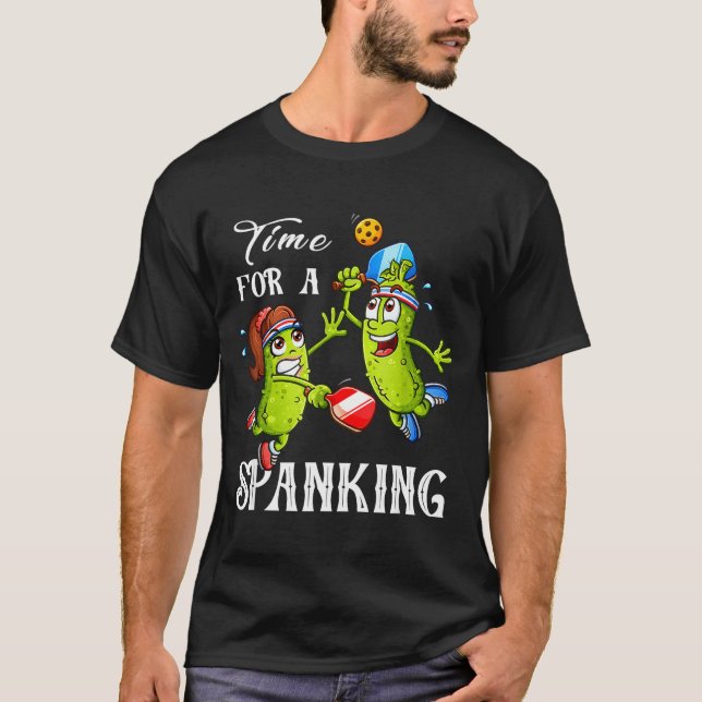 Camiseta Hora de un sarcasmo contundente para pickleball (Anverso)