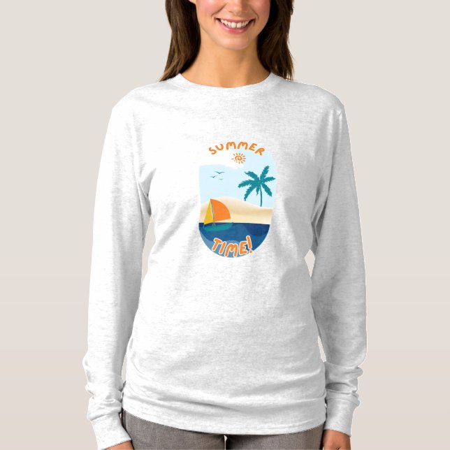 Camiseta ¡Hora de verano! (Anverso)