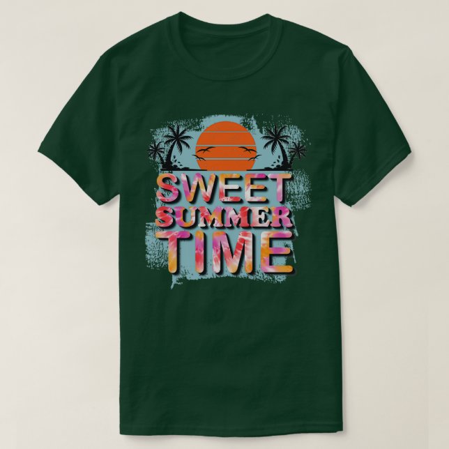 CAMISETA HORA DE VERANO DULCE 3 (Diseño del anverso)