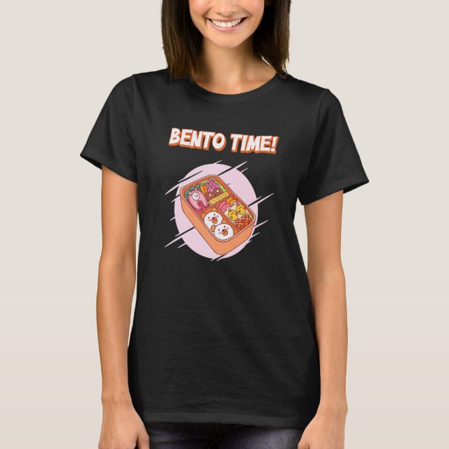 Camiseta ¡Hora del Bento! Bento Japonés (Anverso)