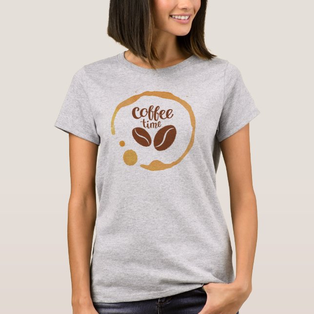 Camiseta Hora del café (Anverso)