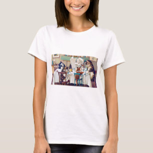 Camiseta Hora del desayuno del gato, Louis Wain