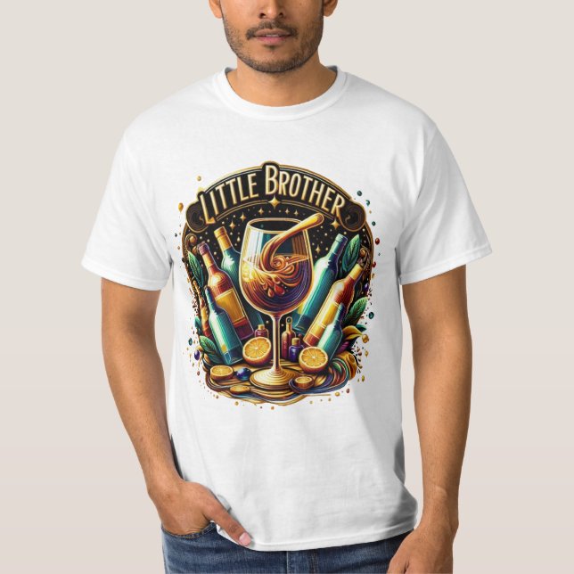 Camiseta Hora del Fiesta del pequeño hermano (Anverso)