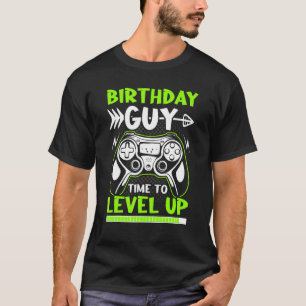 Camiseta Hora Del Hombre De Cumpleaños Para Elevar Los Jueg