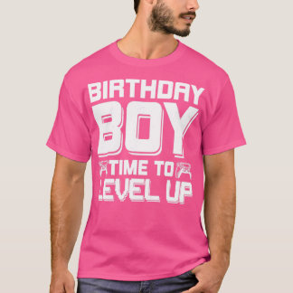 Camiseta Hora del niño de cumpleaños a nivel