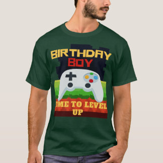 Camiseta Hora del niño de cumpleaños a nivel superior