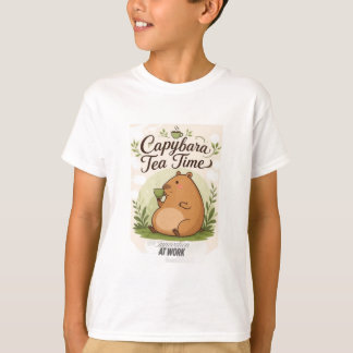 Camiseta Hora del Té del Carpincho | Carpincho Lindo Bebien