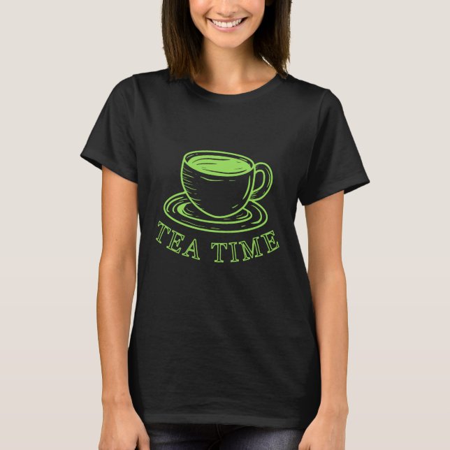 Camiseta Hora del Té | Fiesta del Té (Anverso)