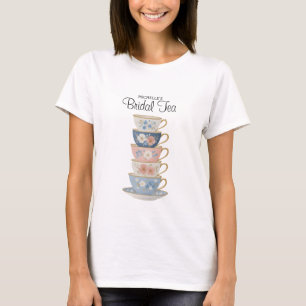 Camiseta Hora del té para la ducha de novia