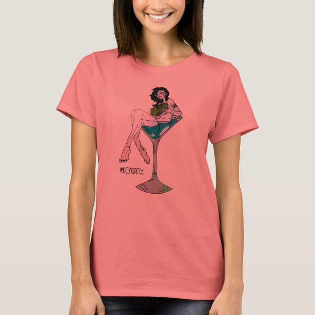 Camiseta ¿hora martini? (Anverso)