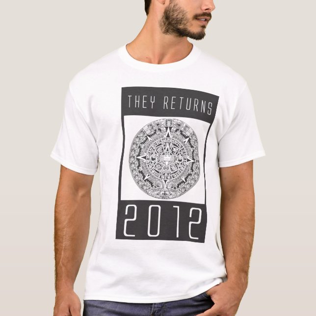 CAMISETA HORARIO DE AZTECA (Anverso)