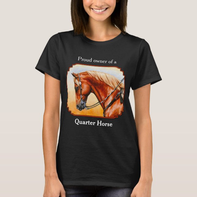 Camiseta Horario Sorrel Western Plasure Quarter (Anverso)