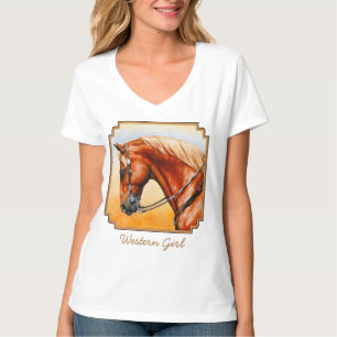 Camiseta Horario Sorrel Western Plasure Quarter