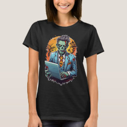 Camiseta Horas de oficina no muertas: Edición de Halloween