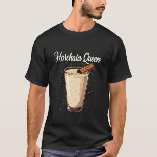 Camiseta Horchata Reina bebida española mexicana