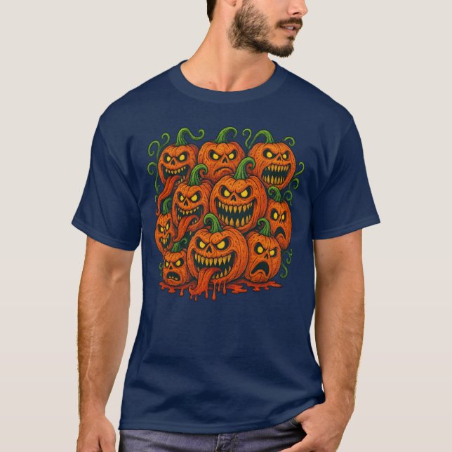 Camiseta Horda de calabaza de trigo malvado (Anverso)