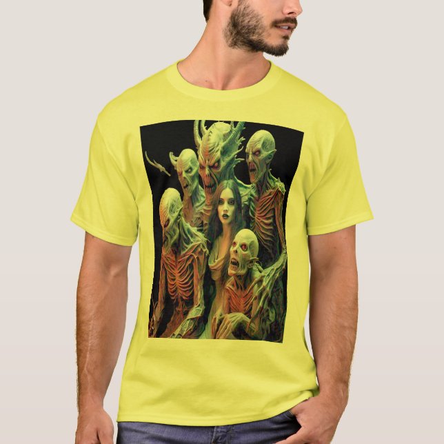 Camiseta Horda de pesadilla: Criaturas demoníacas (Anverso)