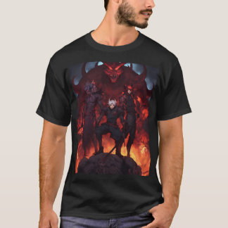Camiseta Horda Infernal: Cinco demonios desatados