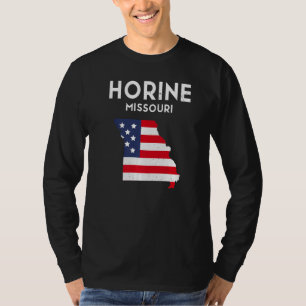 Camiseta Horine Missouri Estados Unidos de América Viaje Mi