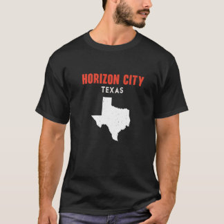 Camiseta Horizon City Texas USA State America Travel Texas 