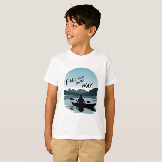 Camiseta Horizon Paddler (Anverso completo)
