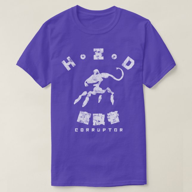 Camiseta Horizon Zero Dawn Corruptor Kanji (Diseño del anverso)