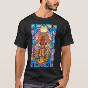 Camiseta Horizon Zero Dawn T-Shirt Vidrio HZD - Leyenda Alo