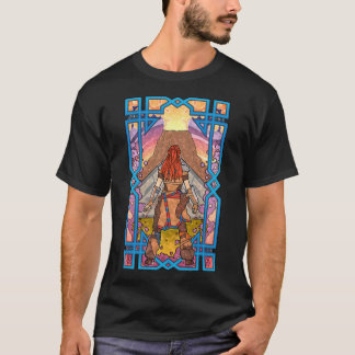 Camiseta Horizon Zero Dawn T-Shirt Vidrio HZD - Leyenda Alo