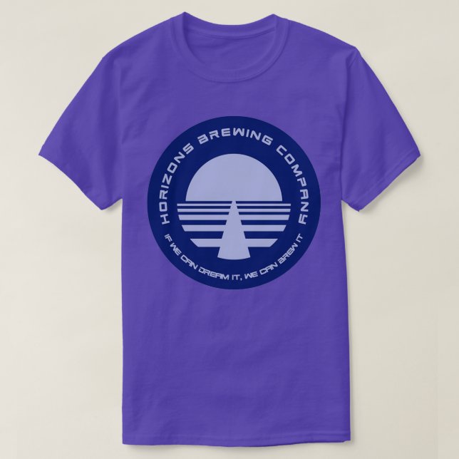 Camiseta Horizons Brewing Company (Diseño del anverso)
