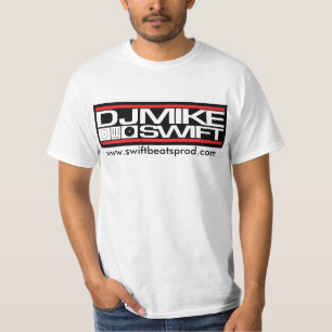 Camiseta horizontal rápida del valor del logotipo