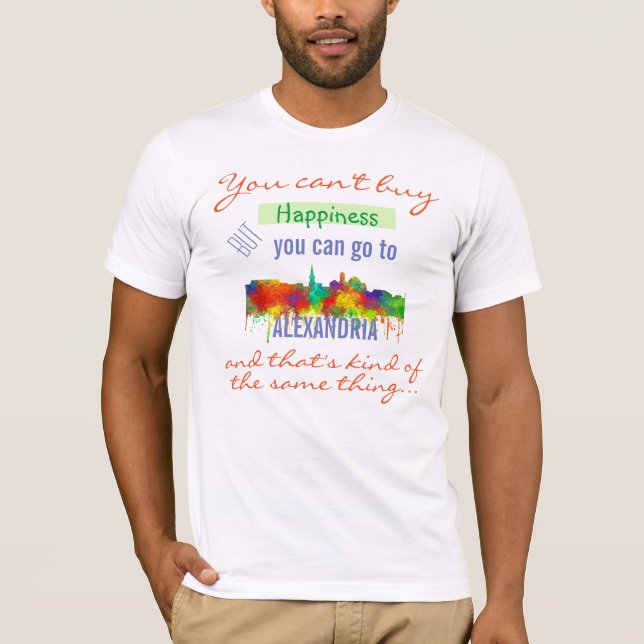Camiseta HORIZONTE de ALEXANDRÍA, VIRGINIA - T'shirt (Anverso)