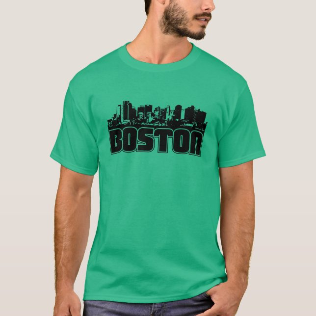 Camiseta Horizonte de Boston (Anverso)