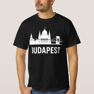 Camiseta Horizonte de Budapest Parlamento de Hungría Puen