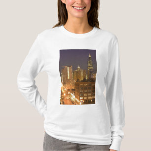 Camiseta Horizonte de Chicago, Illinois, desde West Loop en