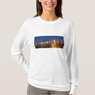 Camiseta horizonte de Chicago, Illinois, tomado desde West