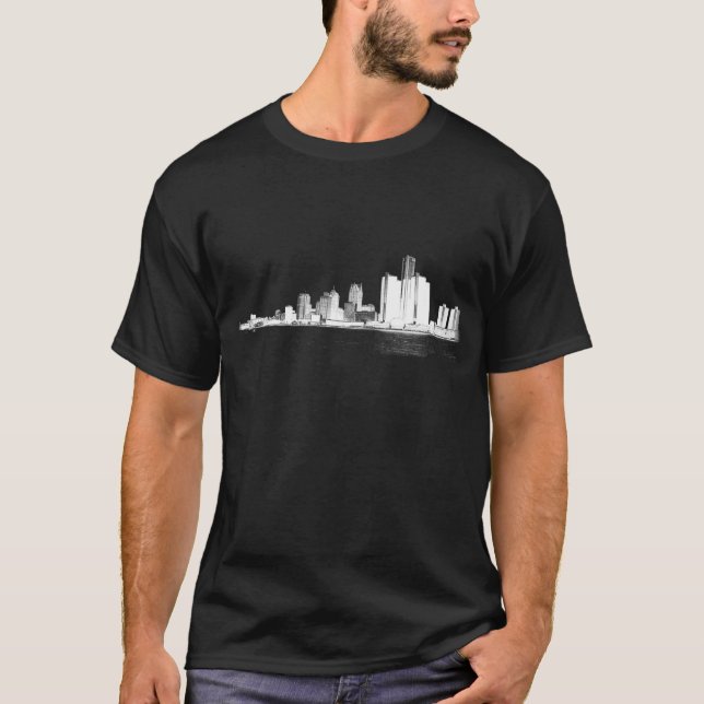 Camiseta Horizonte de Detroit (Anverso)