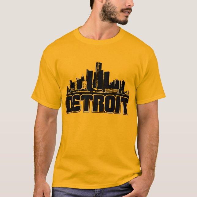 Camiseta Horizonte de Detroit (Anverso)