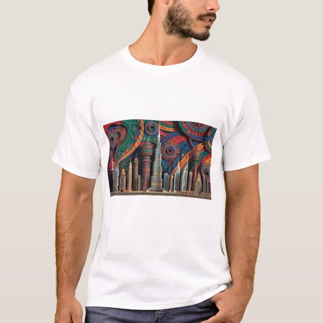 CAMISETA HORIZONTE DE DUBAI (Anverso)