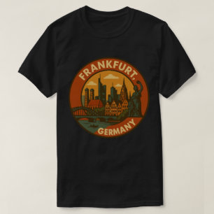 Camiseta Horizonte de Frankfurt Alemania
