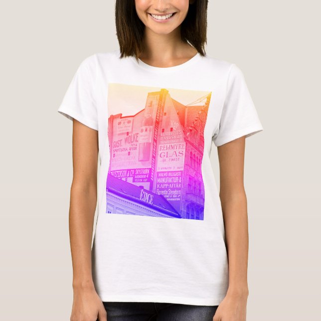Camiseta Horizonte de la ciudad  (Anverso)