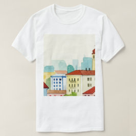 Camiseta Horizonte de la ciudad