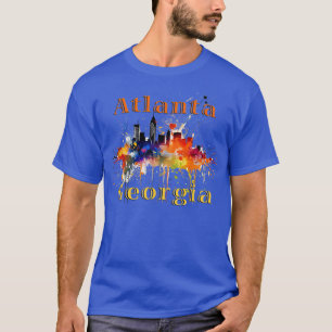 Camiseta Horizonte de la ciudad de Atlanta Georgia