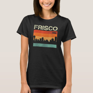 Camiseta Horizonte de la ciudad de Frisco Texas