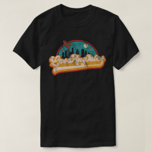 Camiseta Horizonte de la ciudad de Los Ángeles California