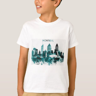 Camiseta Horizonte de la ciudad de Montreal