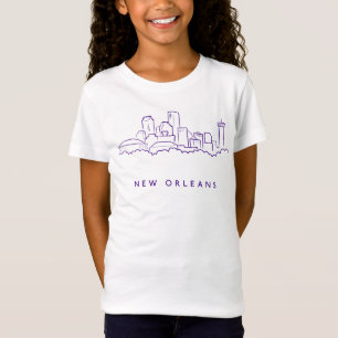 Camiseta Horizonte de la ciudad de New Orleans