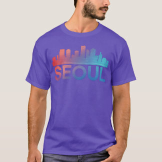 Camiseta Horizonte de la ciudad de Seúl amigo de la ciudad