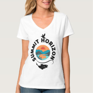 Camiseta Horizonte de la Cumbre , Alcance para las nuevas a