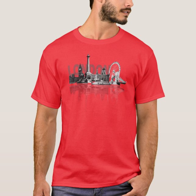 Camiseta Horizonte de Londres (Anverso)