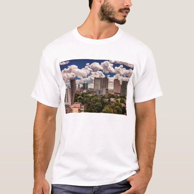 Camiseta Horizonte de los hoteles en Polanco Ciudad de (Anverso)